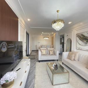 Furnished two bedroom apartment with swimming fully equipped gym ample parking space children playing ground and amazing city views