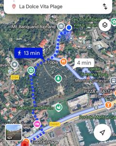 Appartements Studio Villa la Cigale avec grande Terrasse : photos des chambres