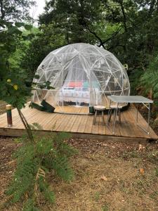 Campings Bulle en Nature Landaise : photos des chambres