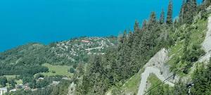 superbe chalet en montagne vue Lac Léman