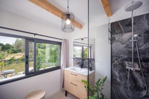 Appartements Studio cosy avec piscine les Accatine 2 : Appartement 1 Chambre