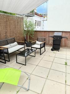 Relax auf der Terrasse in Wien