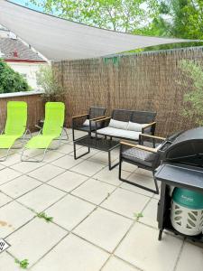 Relax auf der Terrasse in Wien