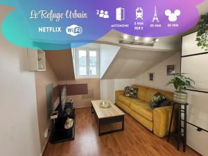 Appartements Le Refuge Urbain - Comfy studio near Paris and Disneyland : Appartement 1 Chambre