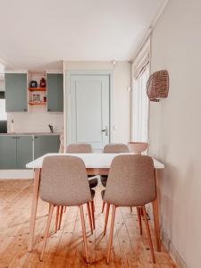 Cozy wooden house with wood stove in Småland