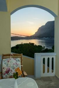 Myrties romantic Honeymoon with amazing seaview at Melina's sunset Kalymnos Greece