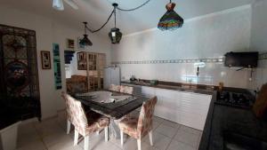 Casa para temporada com piscina