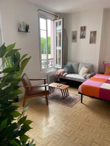 Appartements Petit cocon au nord de Paris : photos des chambres