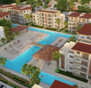 Apartamento con piscina