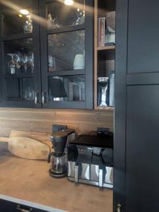 2 cabins surrounded by beautiful nature