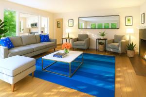 Enchanting Hollywood Hills Oasis with Tree-Top Views, Serene Outdoor Living Room, Zen Garden, Free Attached Garage, Sleeps 6, in LAs Most Desirable, Central, Serene Canyon Neighborhood, and Only 2 Minutes to Hollywood Boulevard