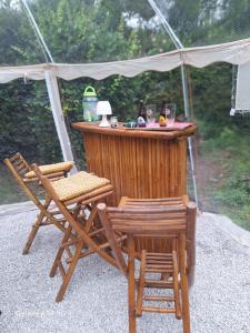 Maisons de vacances Les Oliviers de la Baie gite- Le Relais de la Baie : photos des chambres