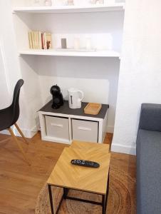 Joli studio avec balcon proche gare