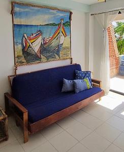 Coqueto y con terraza encantadora frente al mar