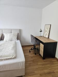 Apartment 2 Hügelruhe Mandach - 25 m2 - 1 Schlafzimmer - Ferien - Business