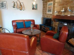 Maisons de vacances Maison de pecheur vue mer : photos des chambres