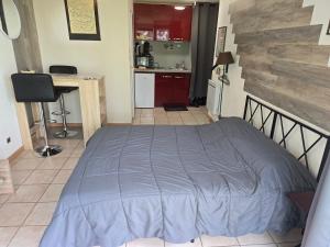 Joli studio cosy, vue magnifique et terrasse privée