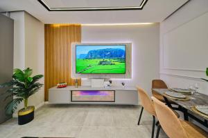 2 plus 1 fully equipped air conditioned apartment in Taksim square