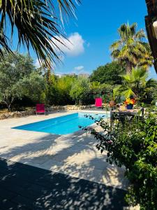 Maisons de vacances Peaceful 4 stars eco-friendly villa with private pool and parking : Maison 3 Chambres