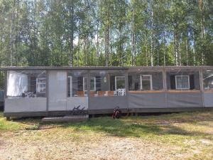 Mobile house by lake Saimaa
