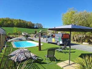 Campings Les 2 etangs de la foulonnerie : photos des chambres