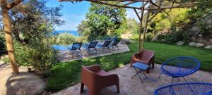 Villa Acciagina 10 pers PISCINE VUE MER PINARELLO Climatisée