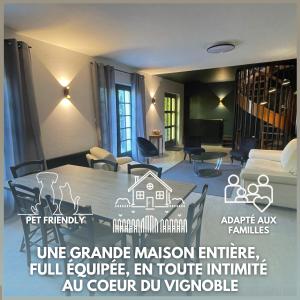 Maisons de vacances Villa de la Lauch - Route des vins : photos des chambres
