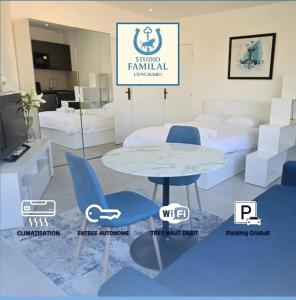 Appartements Studio familial centre ville, Parc expo, Arena : photos des chambres