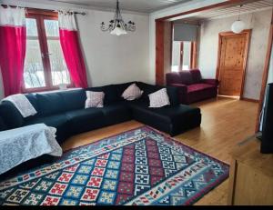 Large villa with fireplace North Sweden