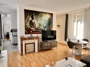 Appartements L-Oree du Jardin T3 parking : photos des chambres