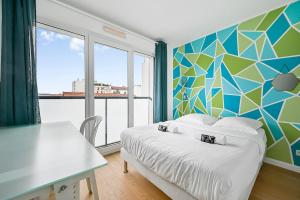 Appartements Le Nina - Duplex - Terrasse - 3 BDR - Proche Paris : photos des chambres
