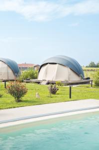Campings A l'aube des sens : photos des chambres