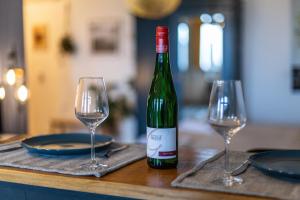 Cozy Souterrain Terrasse Garten Panoramablick