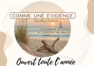 Comme une évidence chambres dhotes