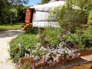 Tentes de luxe Yourte Bourgogne : photos des chambres