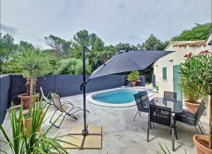 Maisons de vacances Villa 6 pers - grande terrasse & piscine privee : photos des chambres