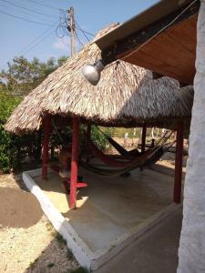 Refugio olgamar, Cabaña con kiosco cerca al mar