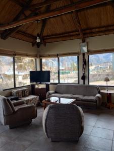 La Antonia, cabaña al pie de la montaña