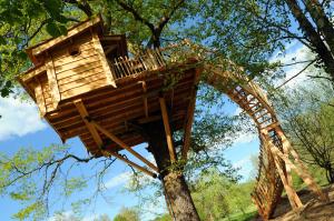 Penzion La Cabane du Vieux Chêne Susmiou Francie