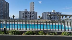 Departamento con vista al mar y cruz del tercer milenio Coquimbohouse