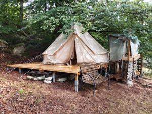 Tentes de luxe La Ramie : photos des chambres
