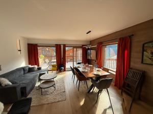 Appartement de luxe 6 personnes 3 chambres Méribel Mottaret location du samedi au samedi