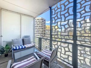 Le Naïa, Cosy & Chic à Port Marianne, parking.