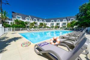 Appart'hotels Residence Goelia Le Domaine des Glenan : Appartement 1 Chambre (4-6 Adultes) - Vue sur Piscine