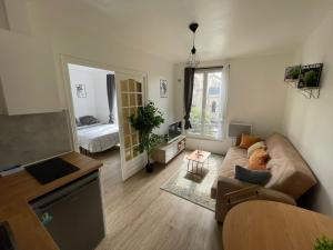 Appartements Appartement 3 pers, metro direct : photos des chambres
