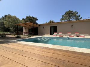 Villa neuve pinarello avec piscine privée, plage à 450m