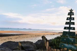 Maisons de vacances Les heures tranquilles - Vue mer - 50m de la plage : photos des chambres