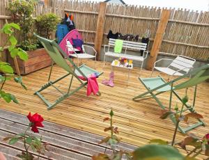 Les heures tranquilles - Vue mer - 50m de la plage