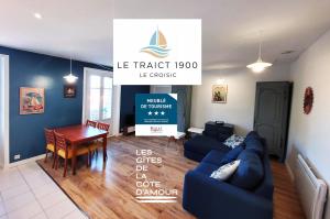Appartements Le Traict 1900 - Les Gites de la Cote d'Amour : Appartement 1 Chambre