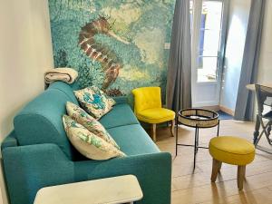 Maisons de vacances Petite vague - maison atypique avec terrasse : photos des chambres